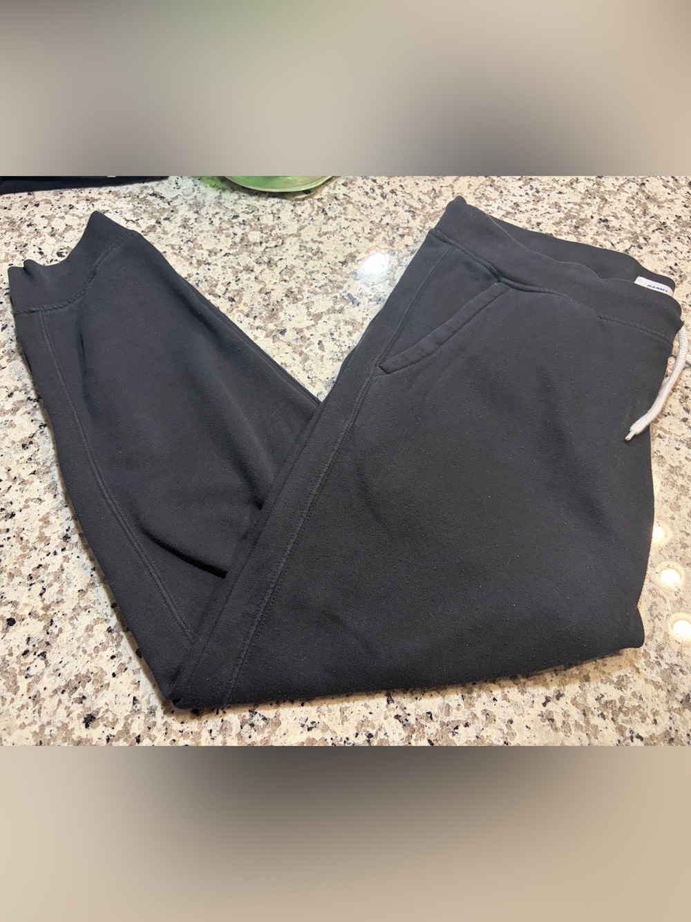 Old Navy Black Jogger Sweatpants with Drawstring - XL